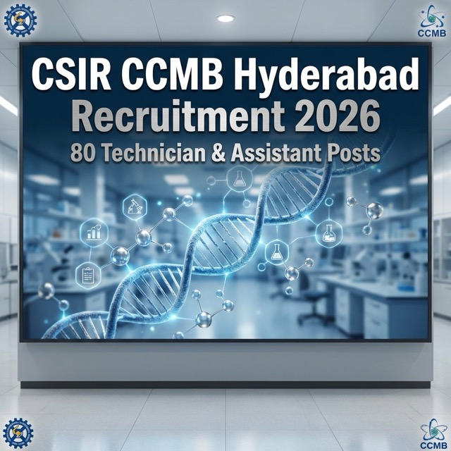 CSIR CCMB Technical Assistant Result 2026 Out: Provisional Selection List | Advt. 05/2023