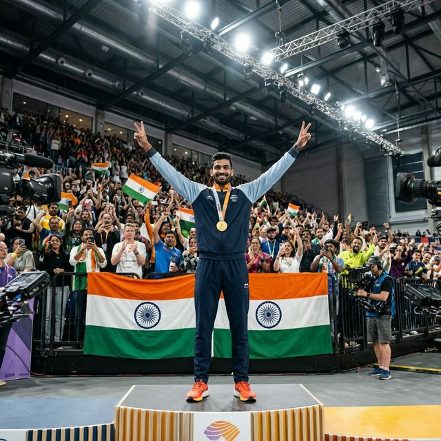 Tejaswin Shankar Wins Historic Gold at Asian Indoor Athletics Championship 2026 Tianjin